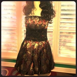 Bebe Brocade/Jacquard Dress Size US Small